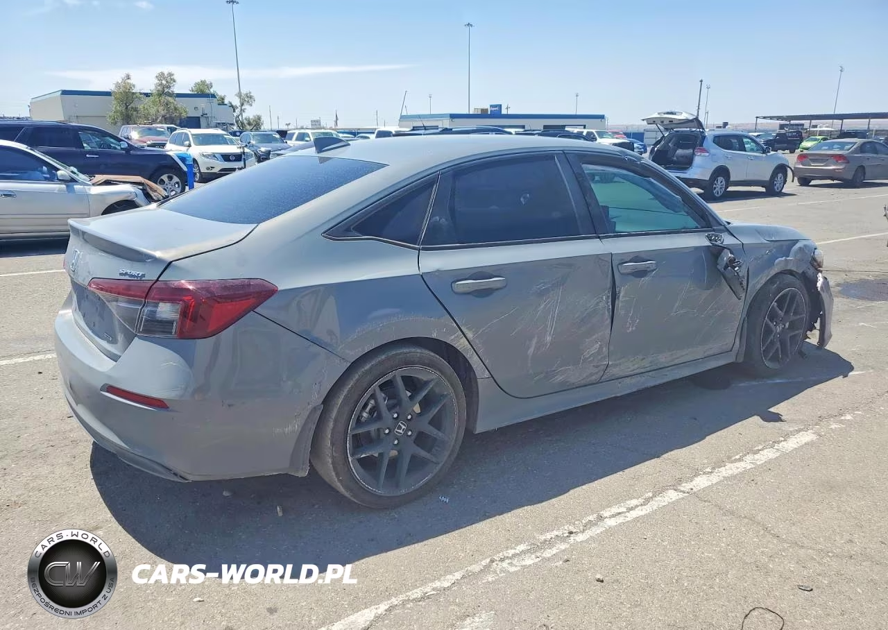 2025 Honda Civic Sport VIN:2HGFE4F85SH347324 - 3