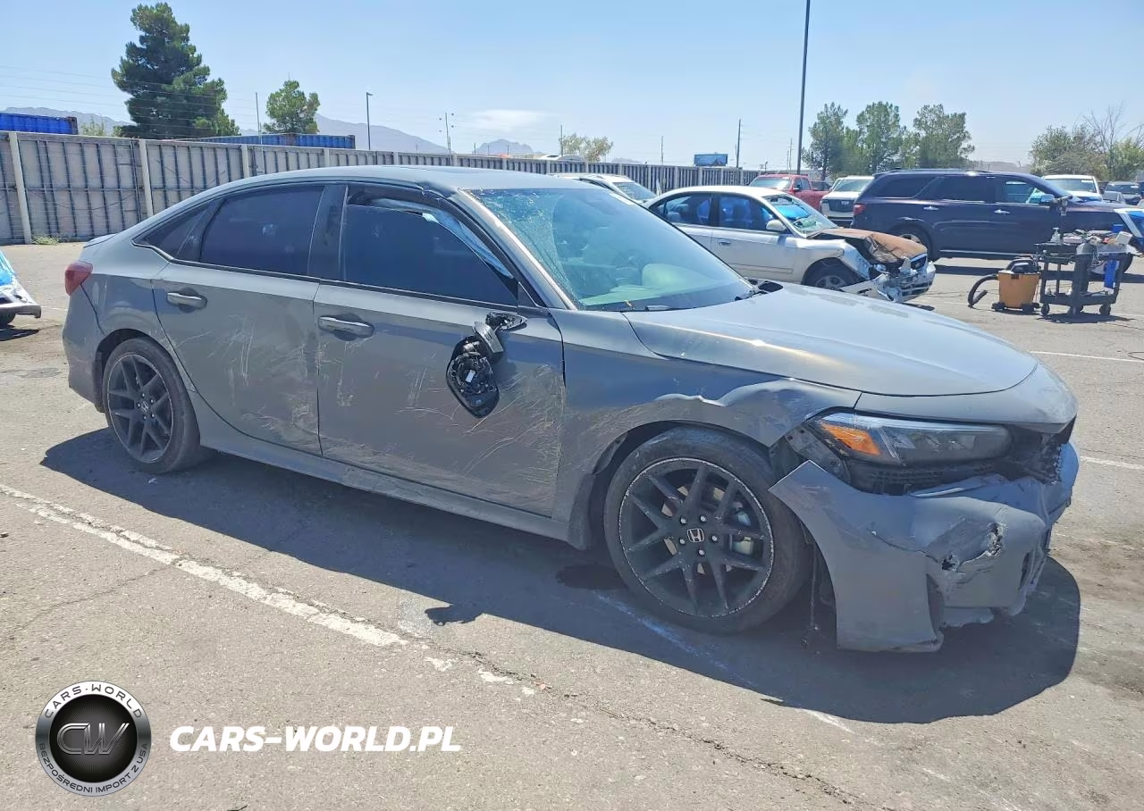 2025 Honda Civic Sport VIN:2HGFE4F85SH347324 - 4