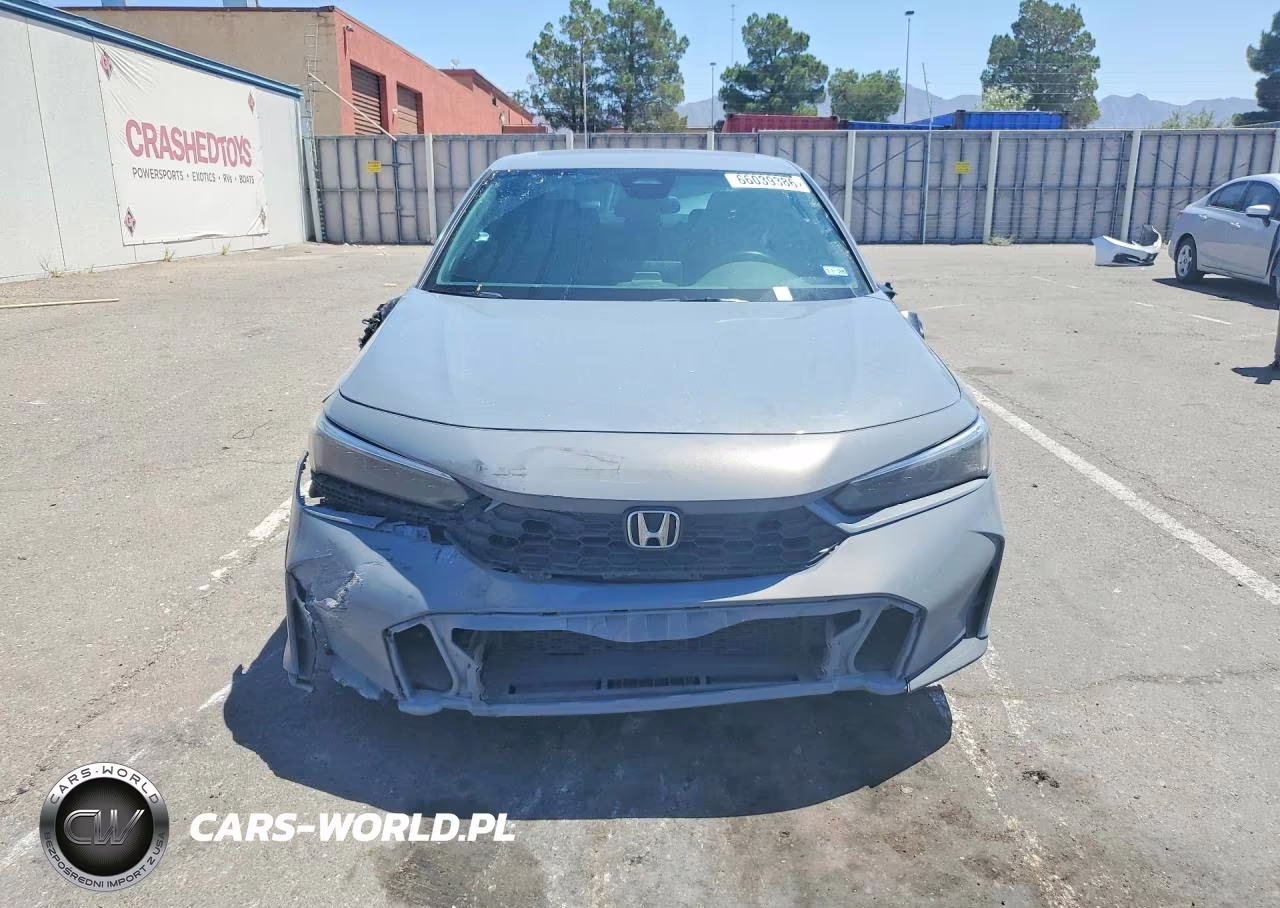 2025 Honda Civic Sport VIN:2HGFE4F85SH347324 - 5