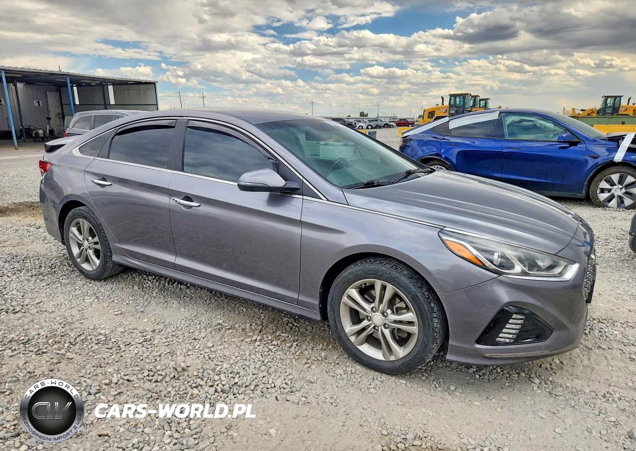 2019 Hyundai Sonata Sel VIN:5NPE34AF5KH739507 - 4