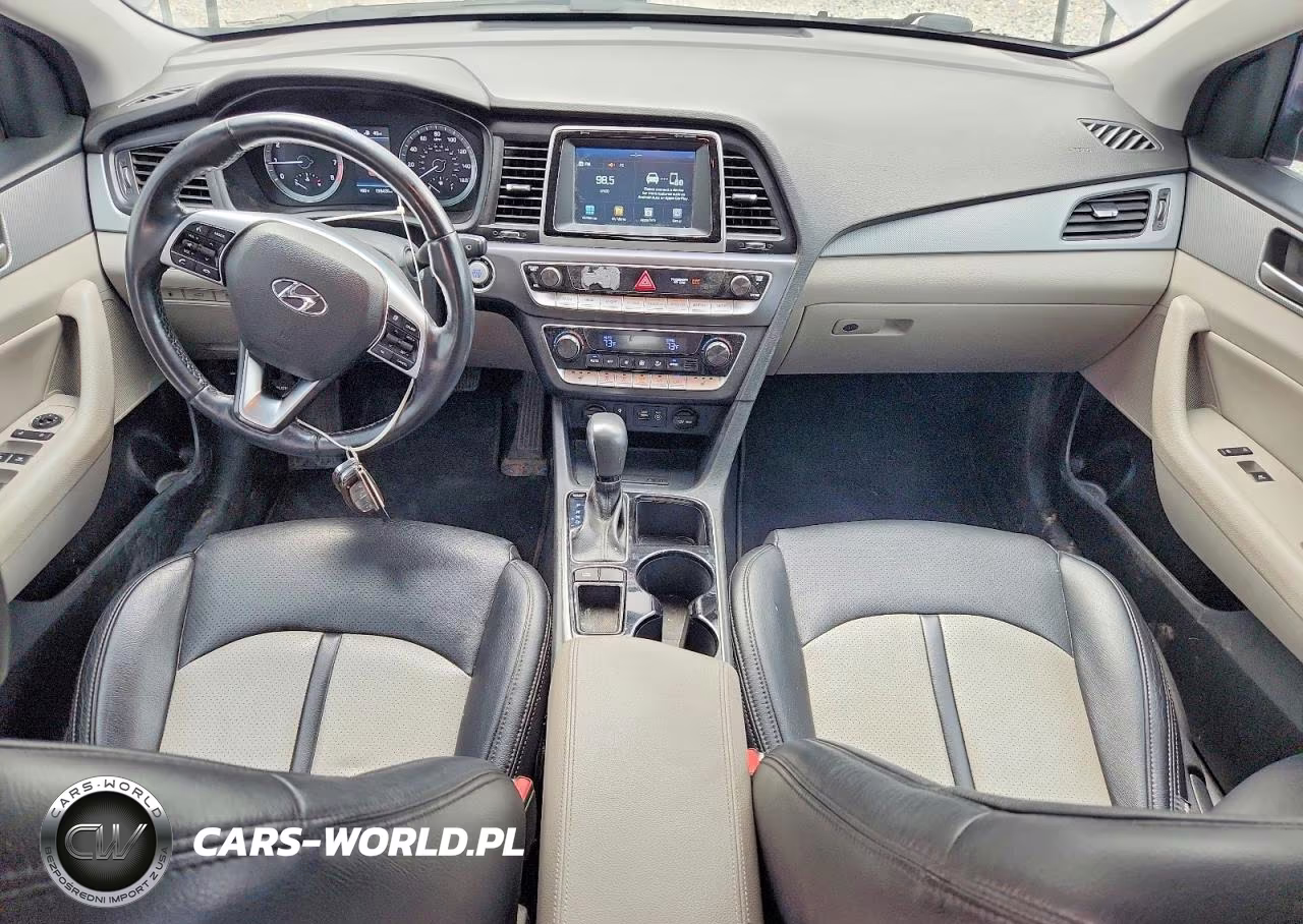 2019 Hyundai Sonata Sel VIN:5NPE34AF5KH739507 - 8