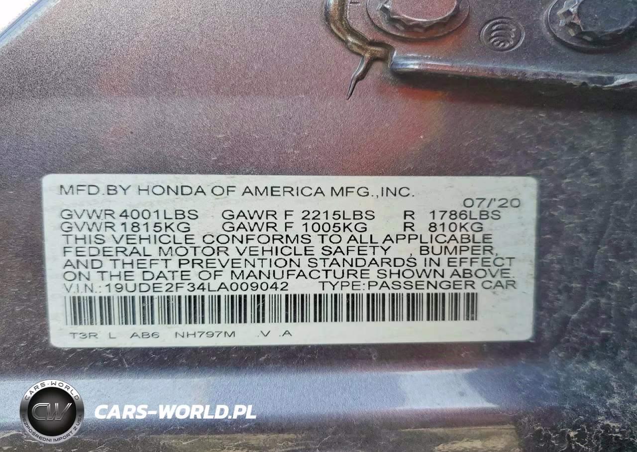 2020 Acura Ilx VIN:19UDE2F34LA009042 - 12