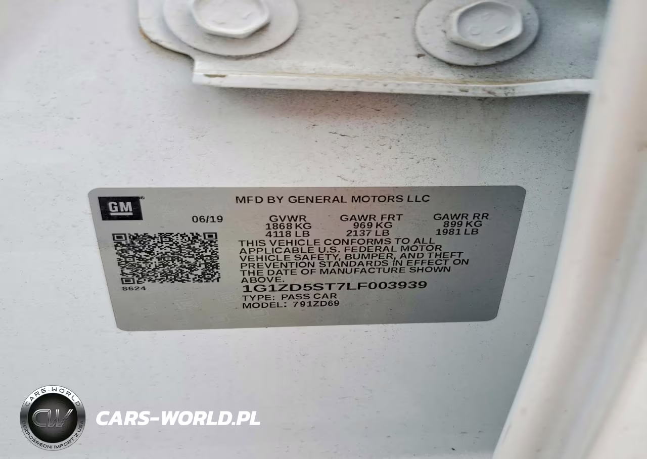 2020 Chevrolet Malibu Lt VIN:1G1ZD5ST7LF003939 - 12