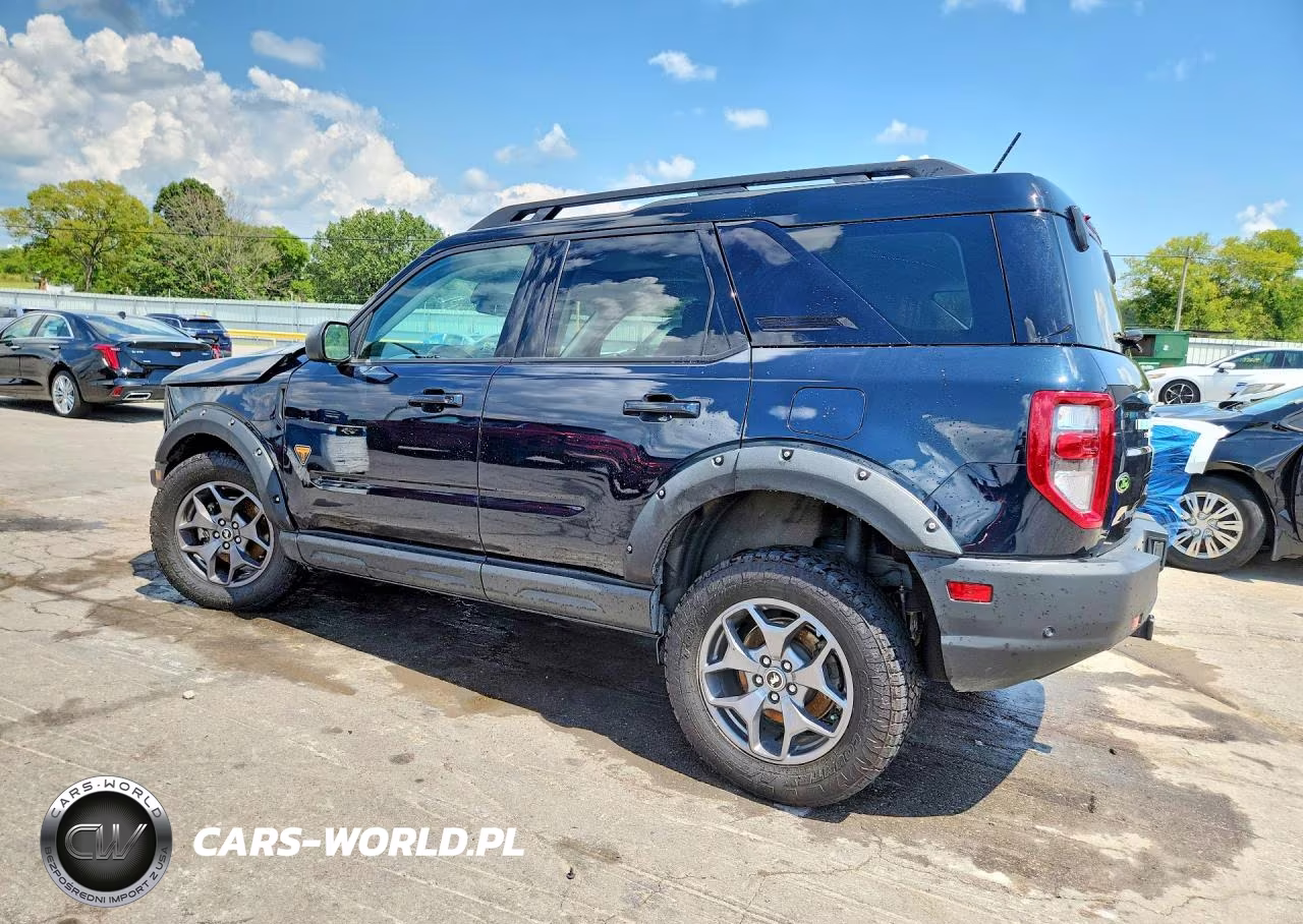 2022 Ford Bronco Sport Badlands VIN:3FMCR9D95NRD63512 - 2