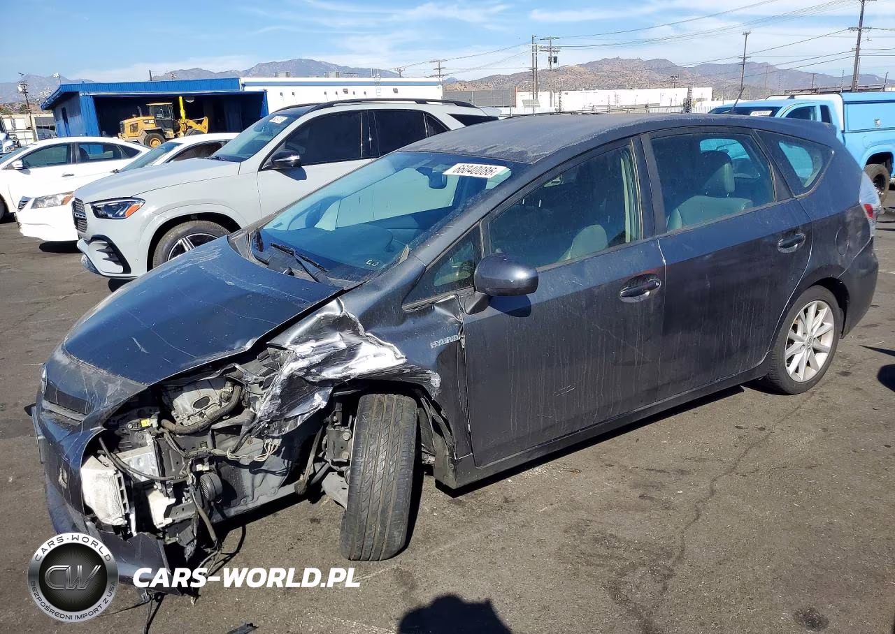 2012 Toyota Prius V Five VIN:JTDZN3EU0C3186034 - 1