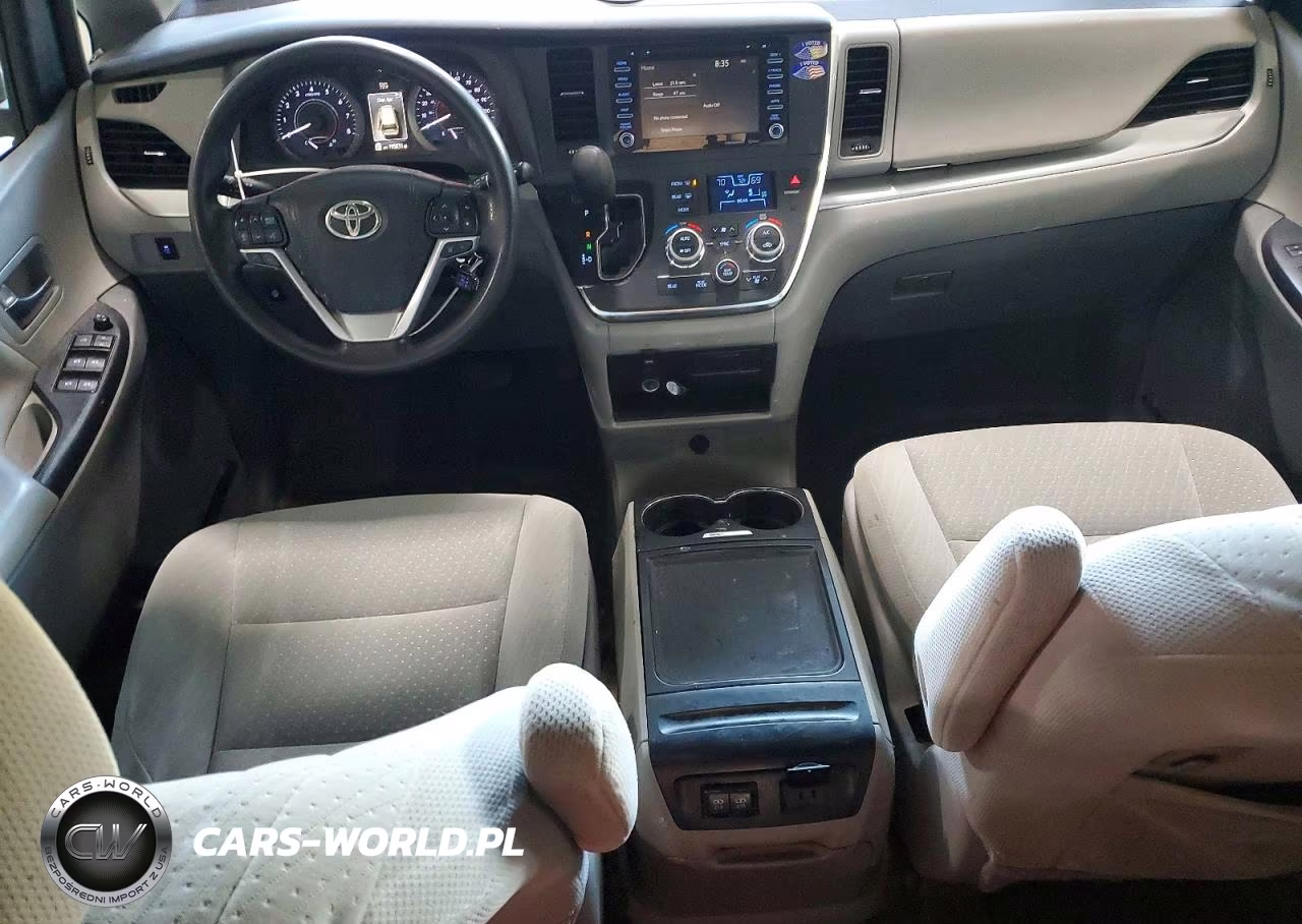 2019 Toyota Sienna Le VIN:5TDJZ3DC5KS218130 - 8