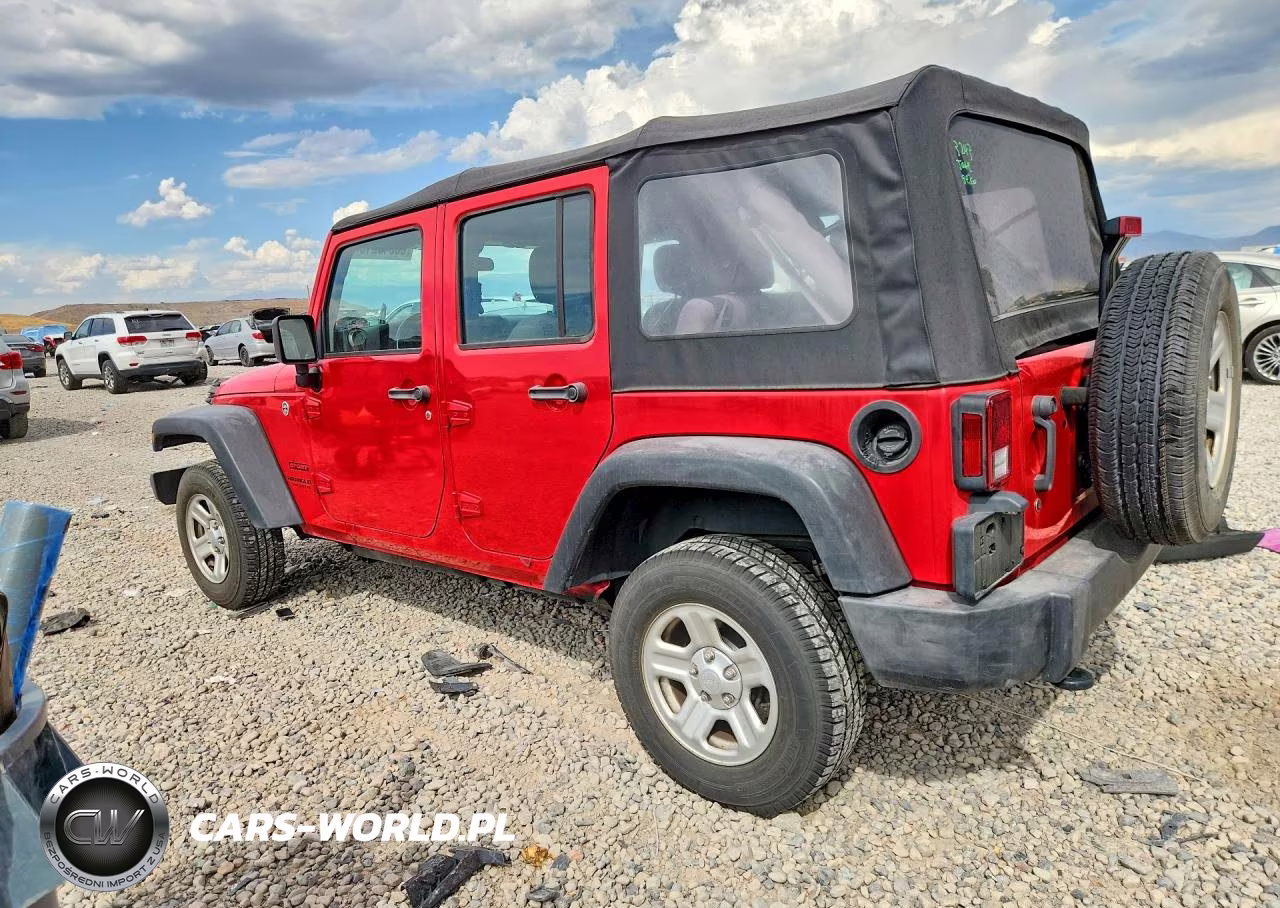 2017 Jeep Wrangler Unlimited Sport VIN:1C4BJWDG5HL542348 - 2