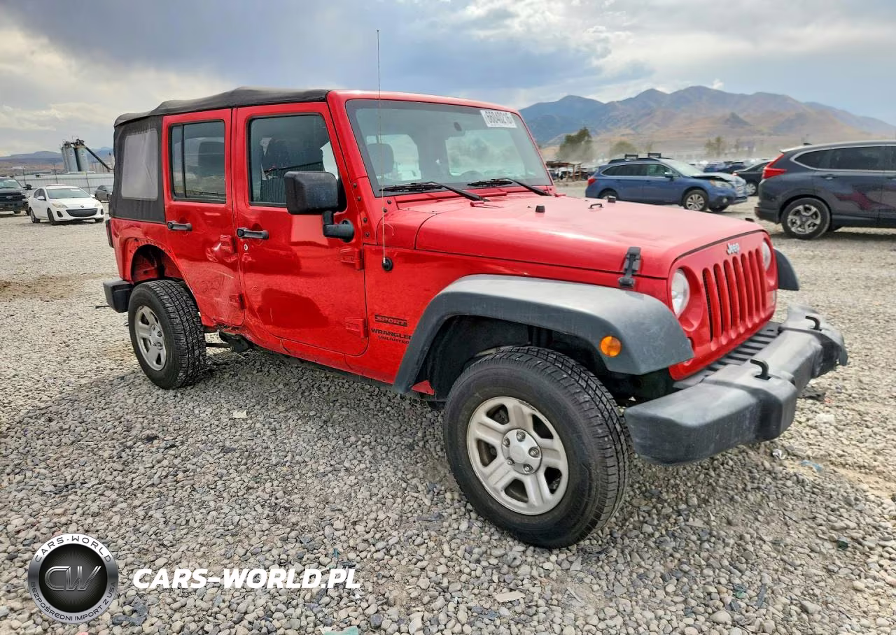 2017 Jeep Wrangler Unlimited Sport VIN:1C4BJWDG5HL542348 - 4