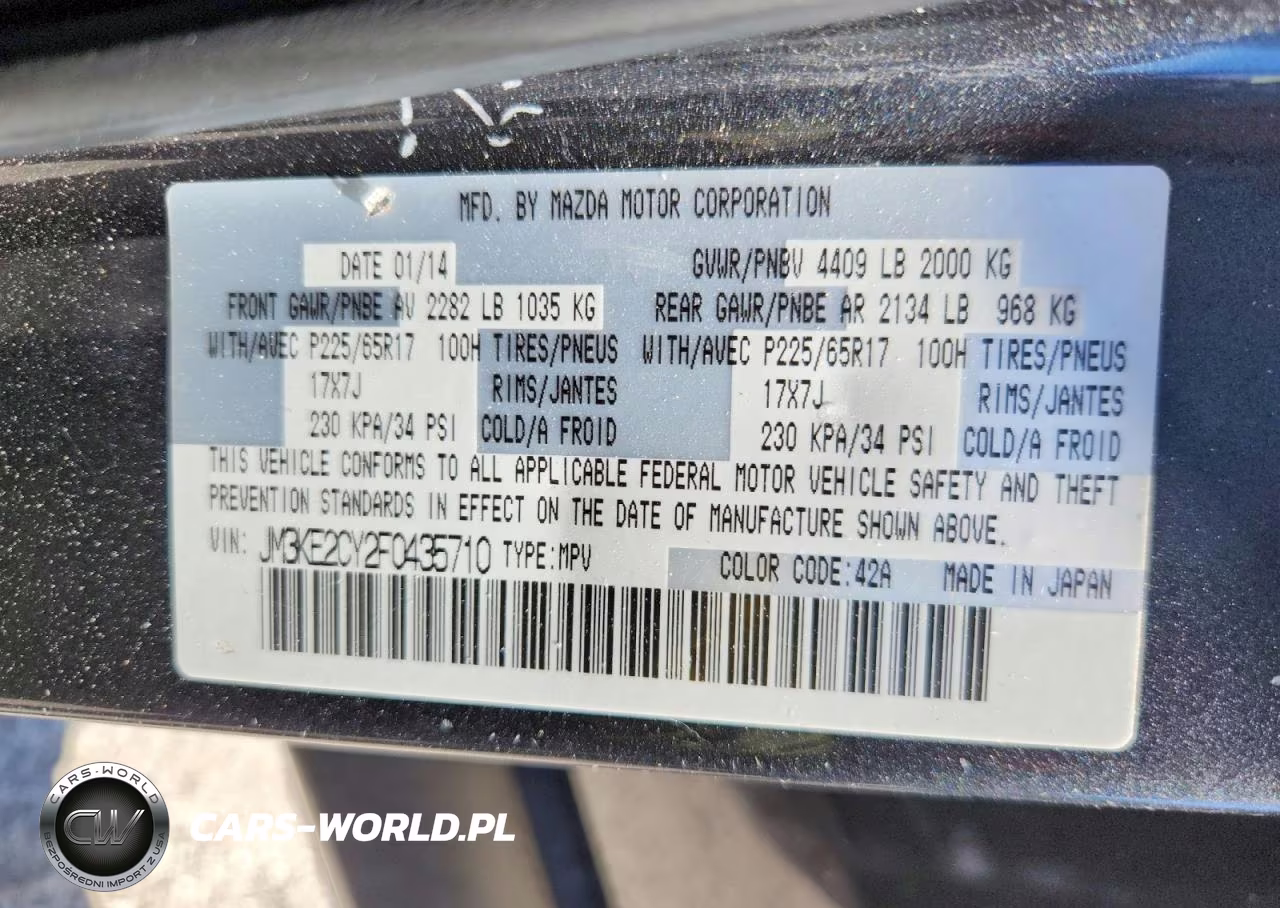 2015 Mazda Cx-5 Touring VIN:JM3KE2CY2F0435710 - 13