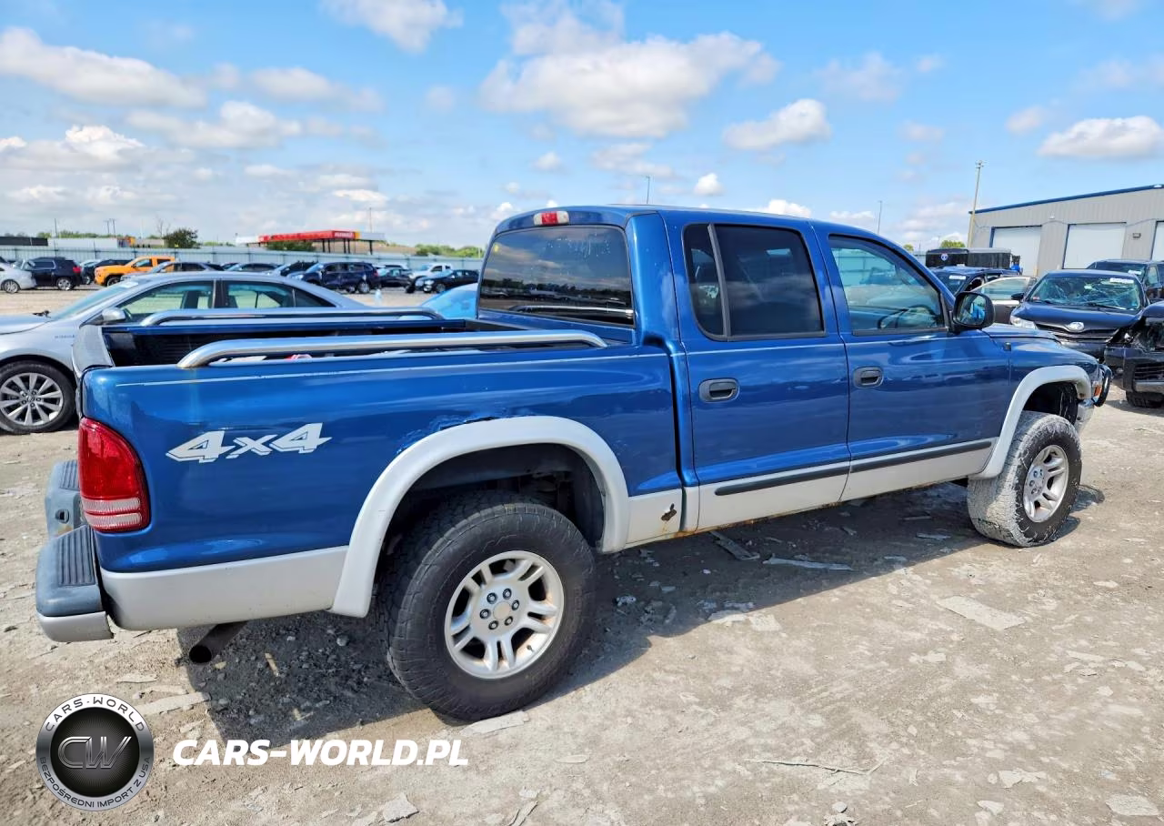 2004 Dodge Dakota Quad Slt VIN:1D7HG48N74S518970 - 3