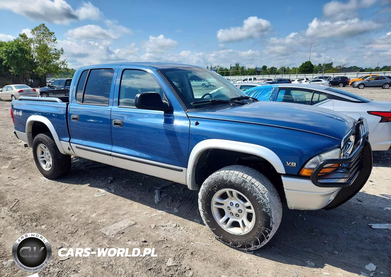 2004 Dodge Dakota Quad Slt VIN:1D7HG48N74S518970 - 4