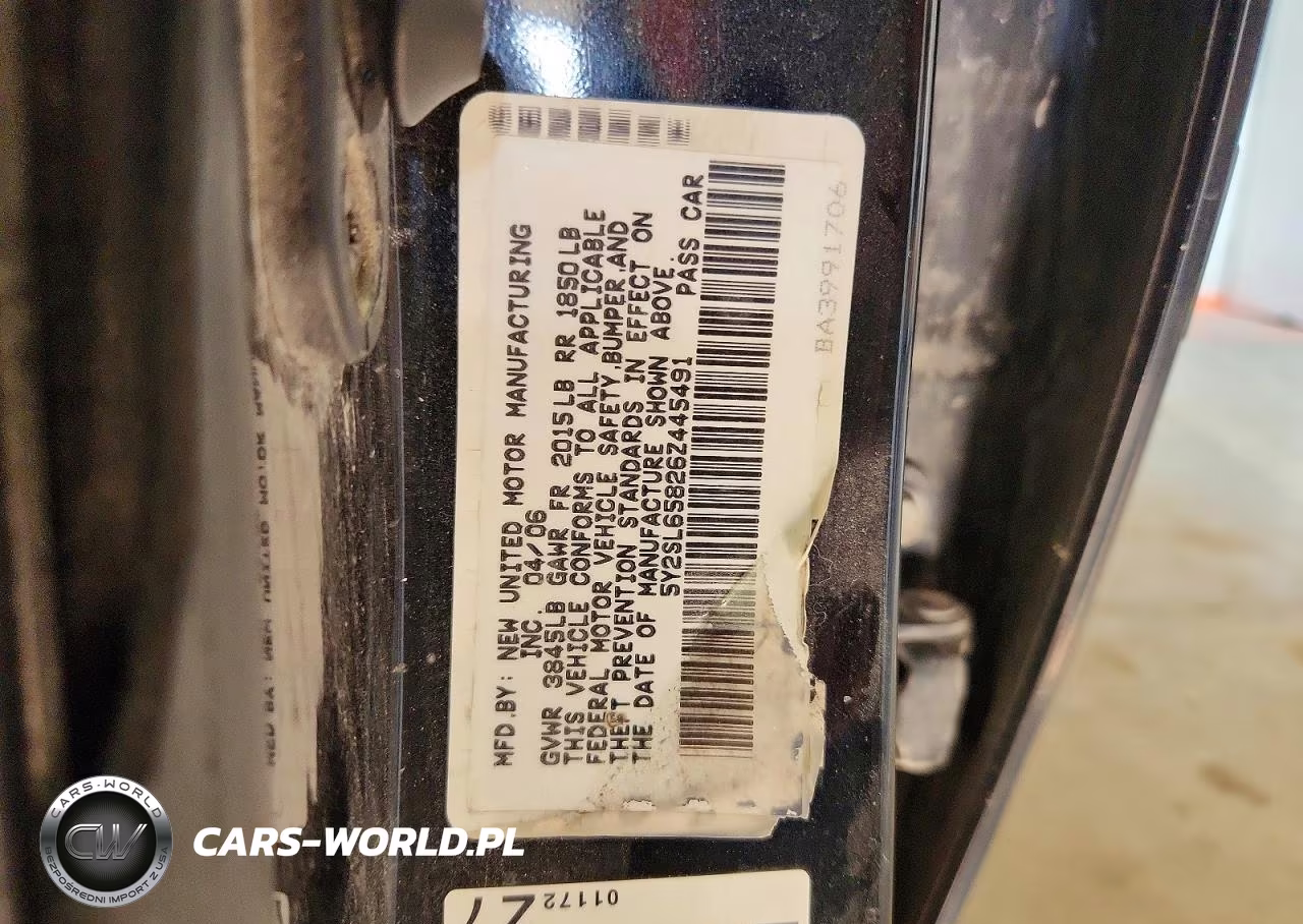 2006 Pontiac Vibe VIN:5Y2SL65826Z445491 - 12