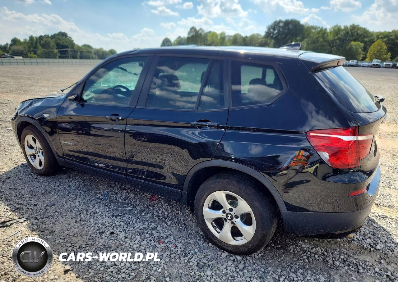 2012 BMW X3 xDrive28I VIN:5UXWX5C5XCL721390 - 2