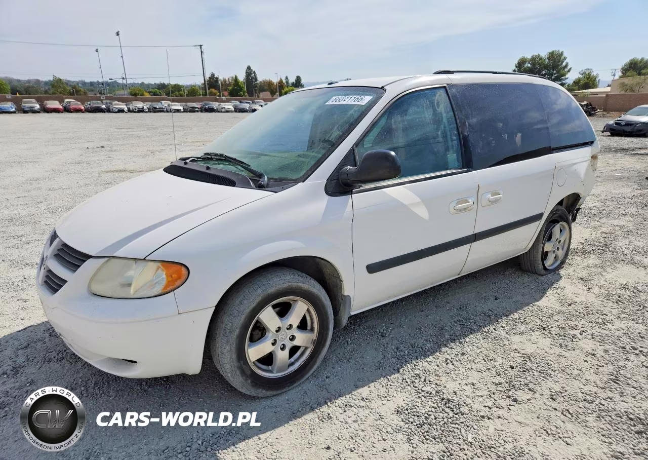 2006 Dodge Caravan Sxt VIN:1D4GP45R46B717350 - 1