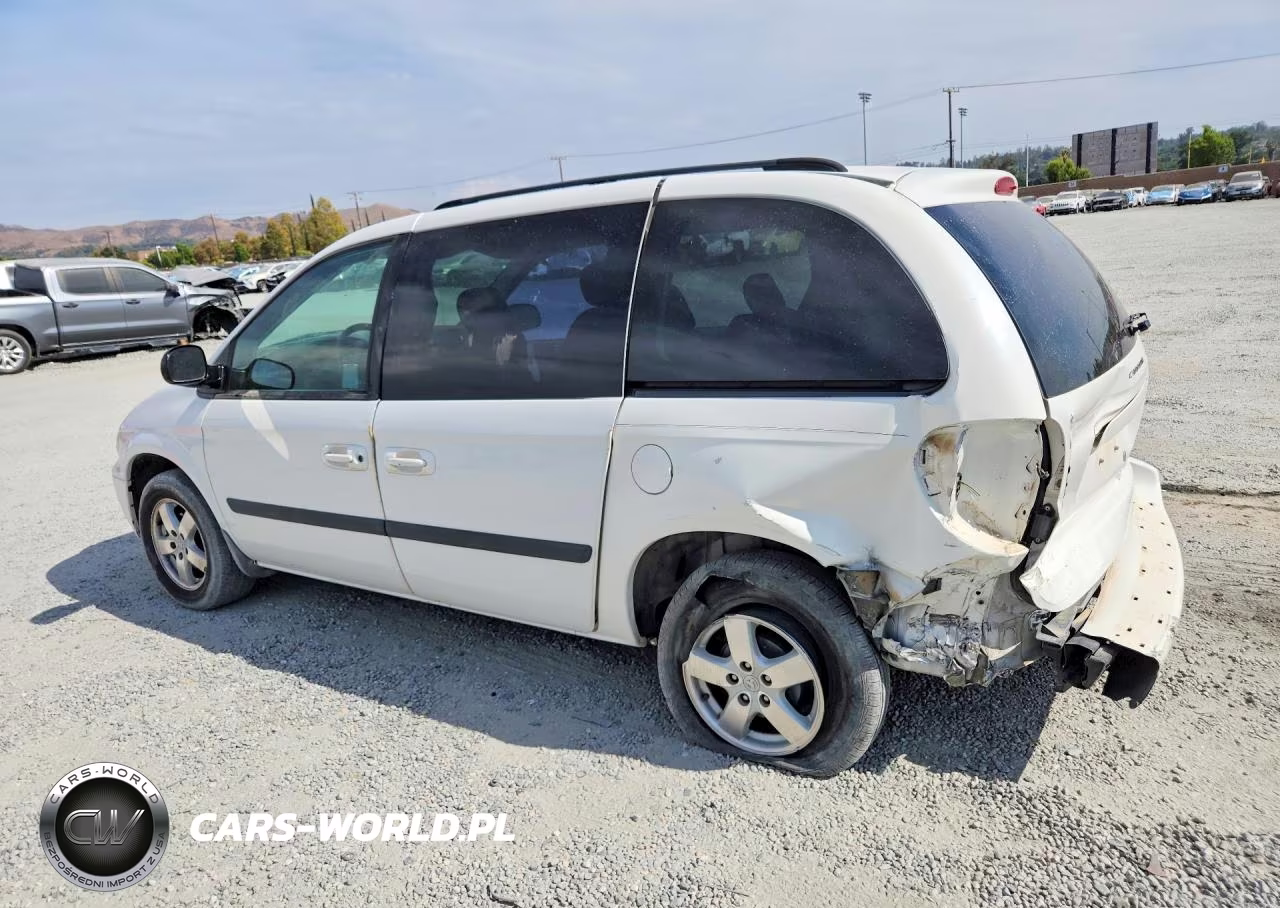 2006 Dodge Caravan Sxt VIN:1D4GP45R46B717350 - 2