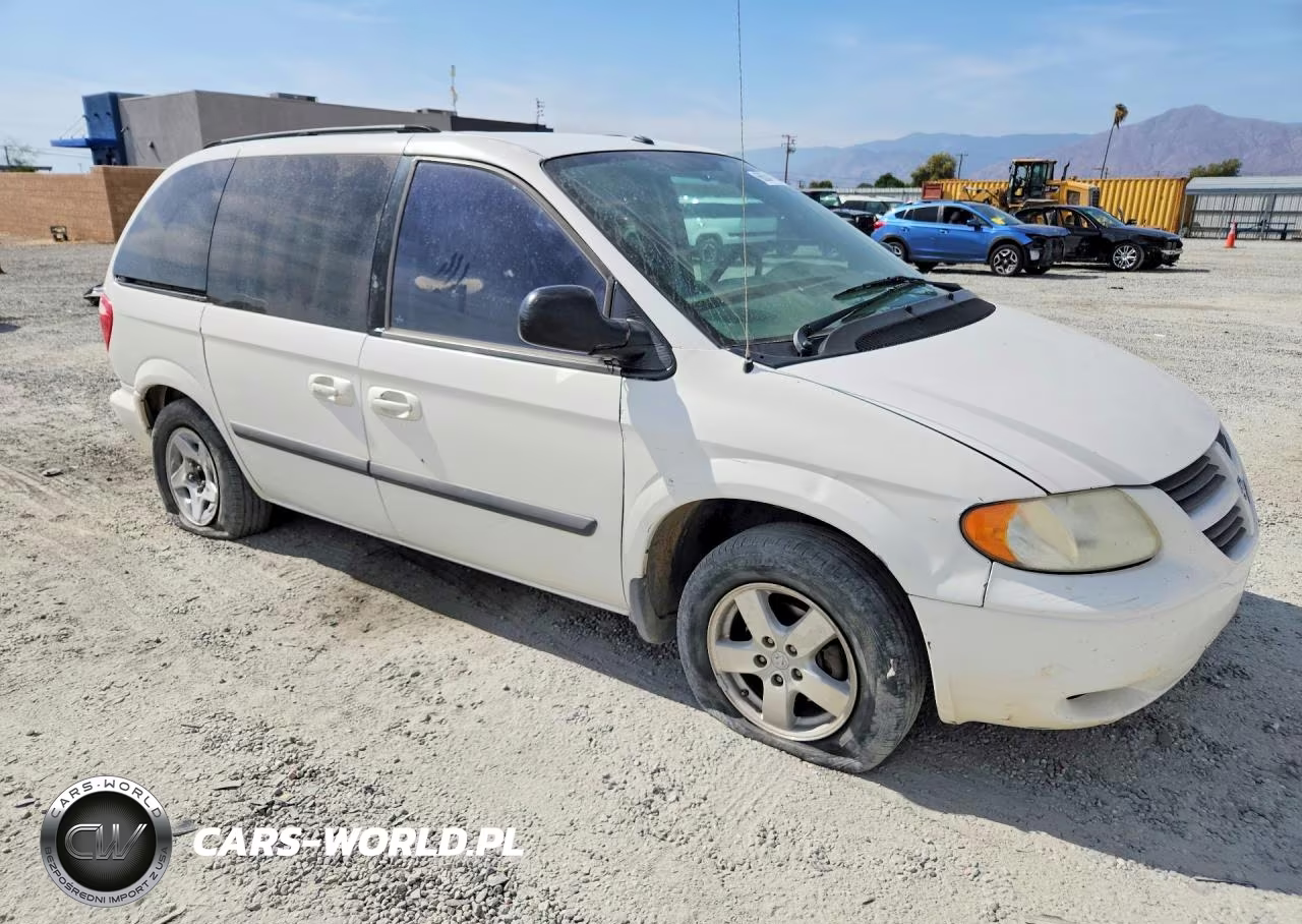 2006 Dodge Caravan Sxt VIN:1D4GP45R46B717350 - 4