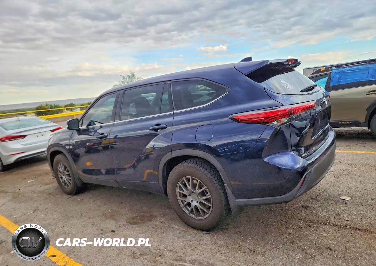2020 Toyota Highlander L VIN:5TDCZRBH1LS037005 - 2