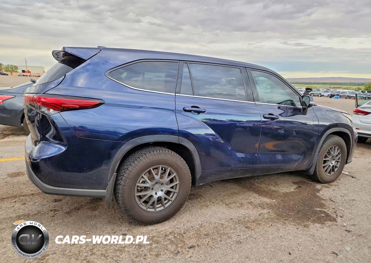 2020 Toyota Highlander L VIN:5TDCZRBH1LS037005 - 3