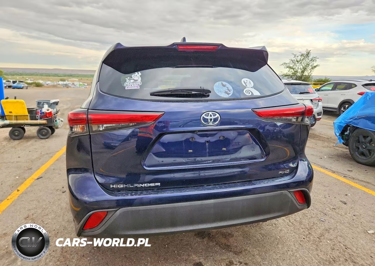 2020 Toyota Highlander L VIN:5TDCZRBH1LS037005 - 6