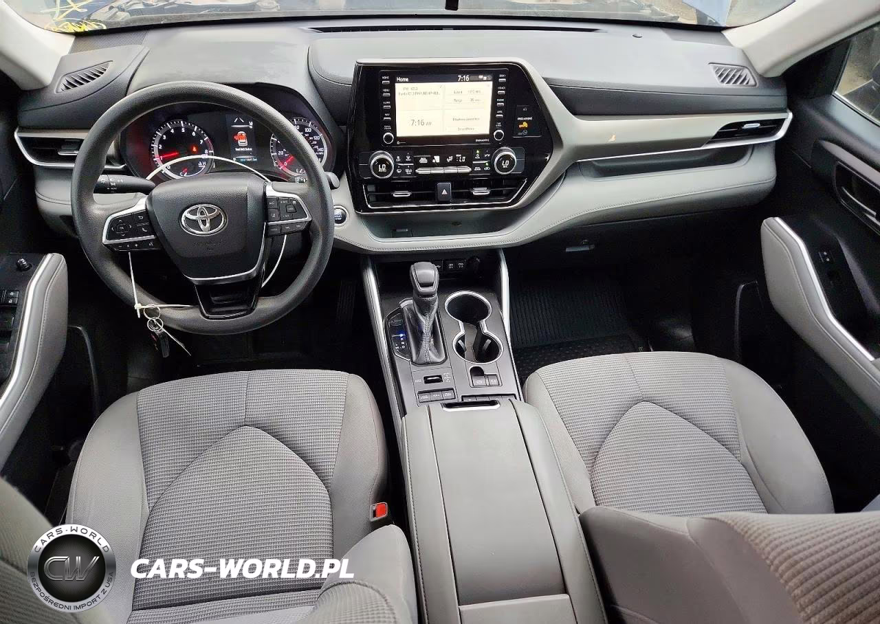 2020 Toyota Highlander L VIN:5TDCZRBH1LS037005 - 8