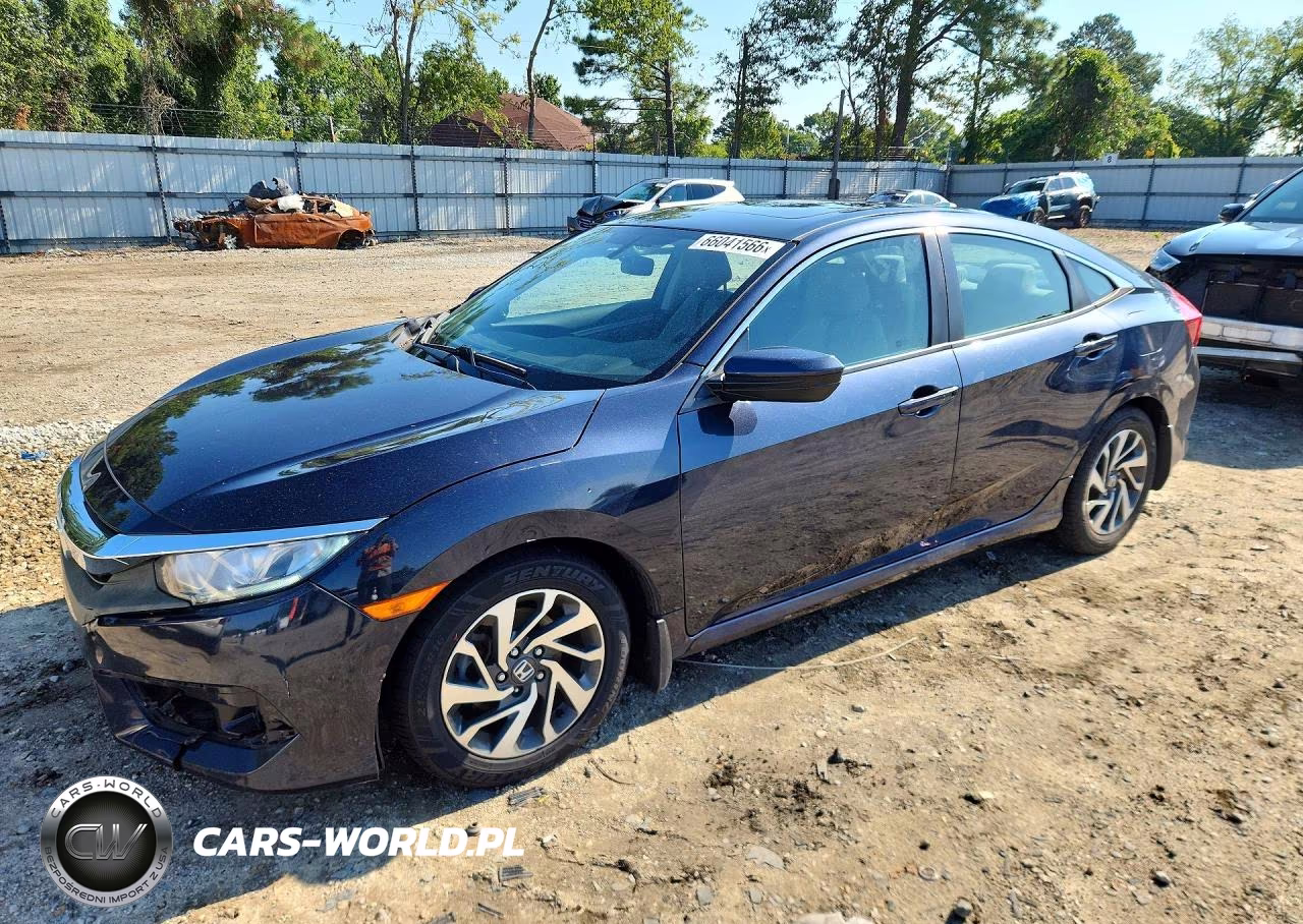 2017 Honda Civic Ex VIN:19XFC2F74HE060481 - 1