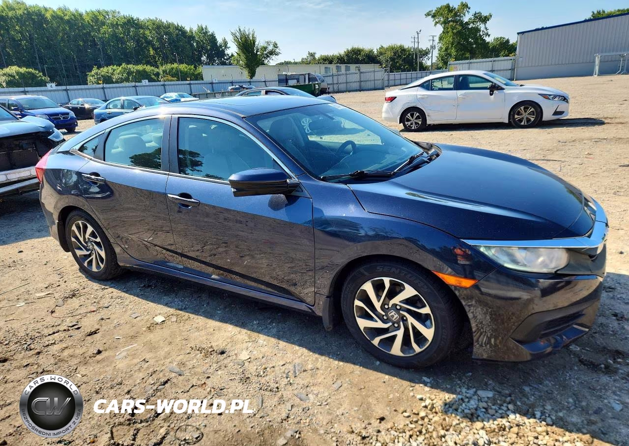 2017 Honda Civic Ex VIN:19XFC2F74HE060481 - 4