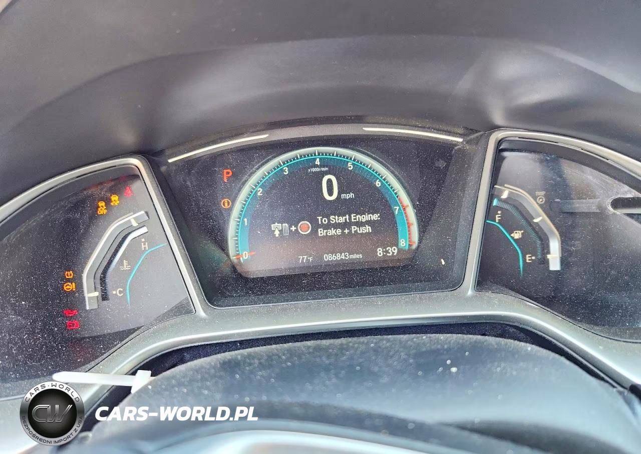 2017 Honda Civic Ex VIN:19XFC2F74HE060481 - 9