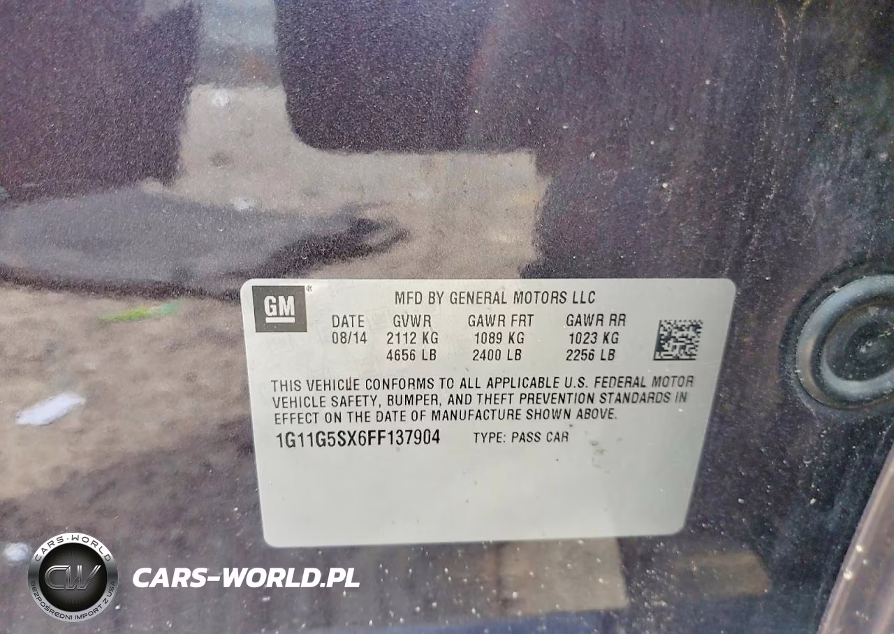 2015 Chevrolet Malibu Ltz VIN:1G11G5SX6FF137904 - 12