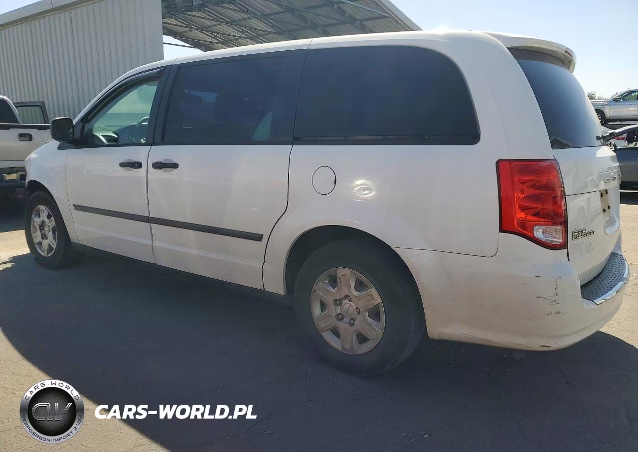 2012 Dodge Grand Caravan Se VIN:2C4RDGBG2CR216327 - 2