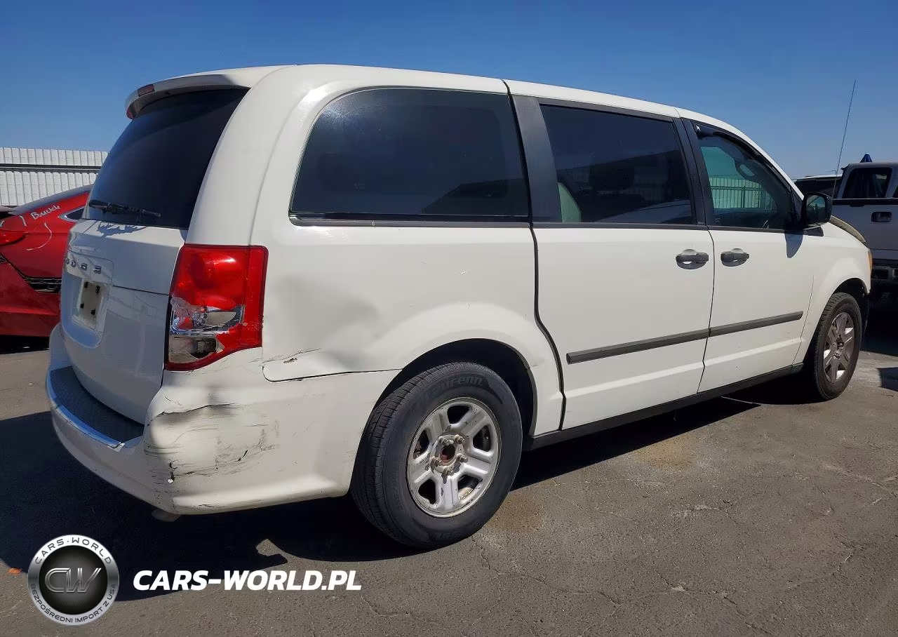 2012 Dodge Grand Caravan Se VIN:2C4RDGBG2CR216327 - 3