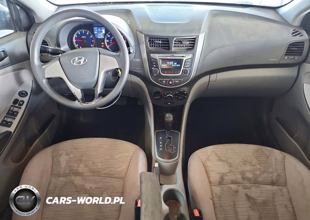 2016 Hyundai Accent Se VIN:KMHCT4AE3GU119357 - 8