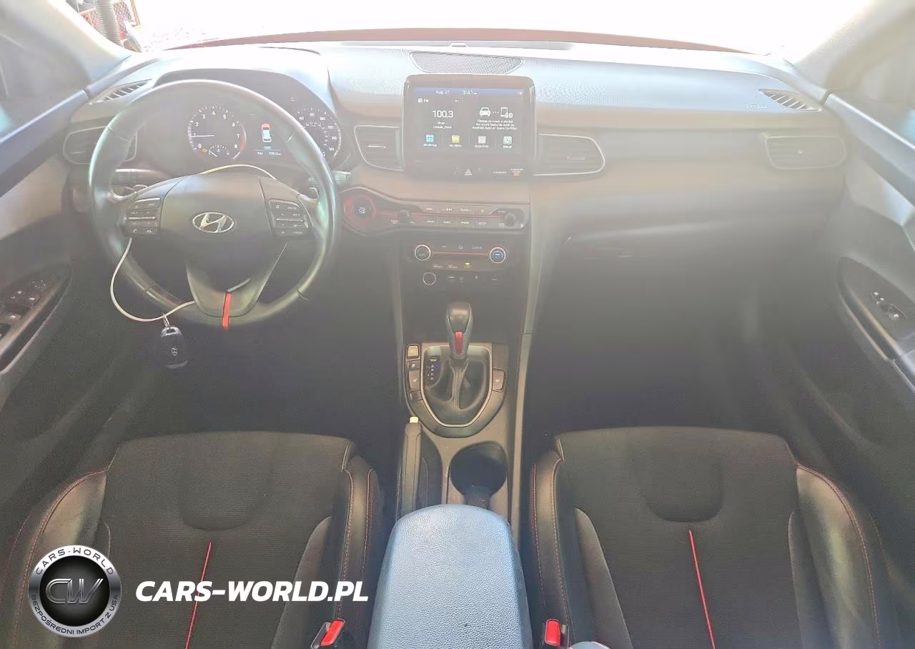 2020 Hyundai Veloster 2.0L Premium VIN:KMHTG6AF9LU030170 - 8