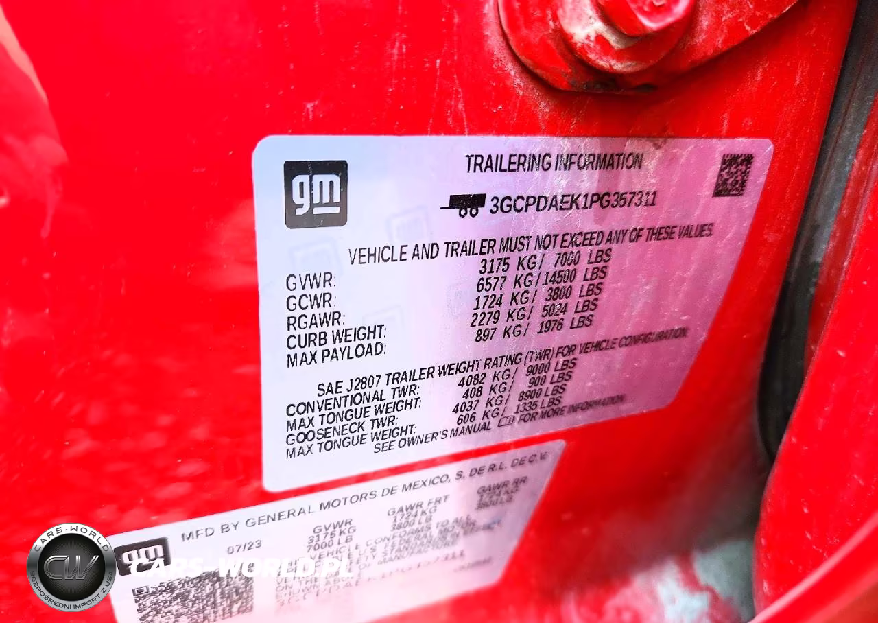 2023 Chevrolet Silverado K1500 VIN:3GCPDAEK1PG357311 - 13