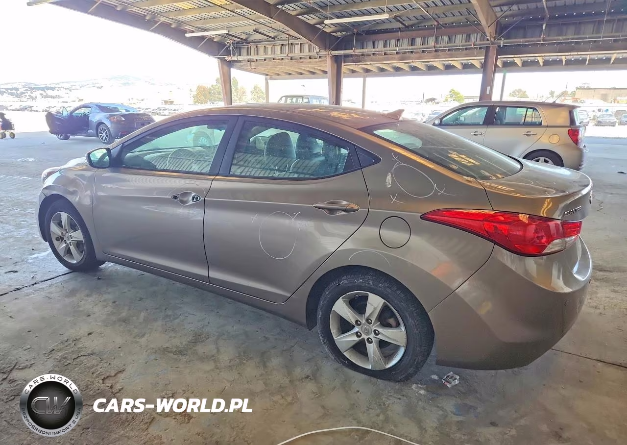 2012 Hyundai Elantra Gls VIN:5NPDH4AE4CH071592 - 2