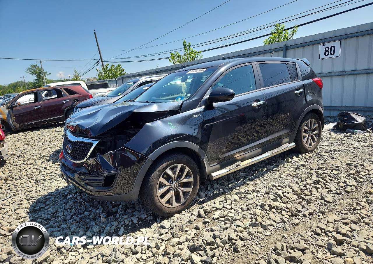 2016 Kia Sportage Lx VIN:KNDPBCAC8G7876058 - 1