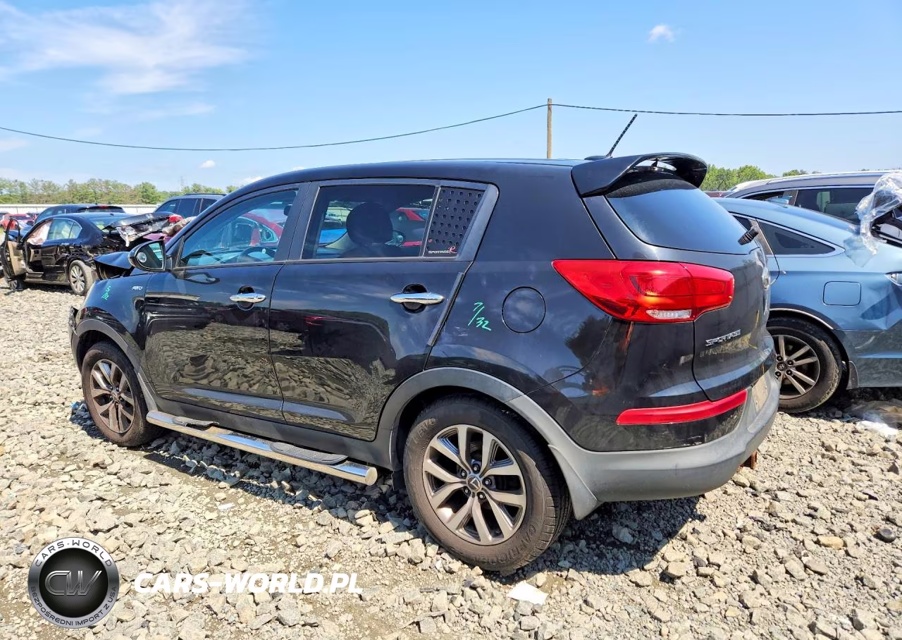 2016 Kia Sportage Lx VIN:KNDPBCAC8G7876058 - 2