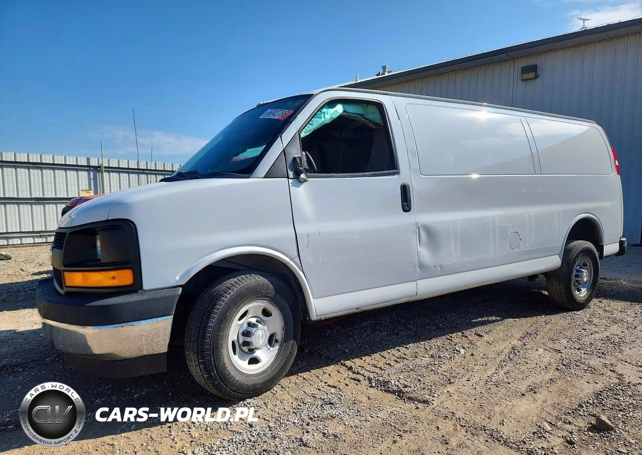 2017 Chevrolet Express 3500 Cargo Delivery Van VIN:1GCZGHFG7H1351242 - 1