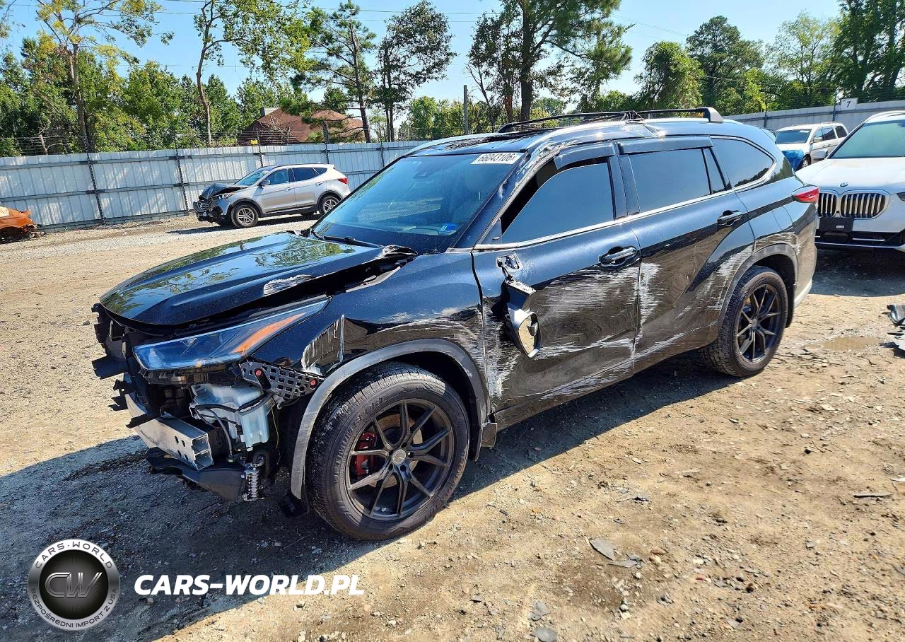 2021 Toyota Highlander Xle VIN:5TDHZRBH7MS145149 - 1
