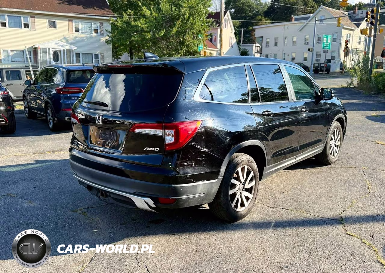 2019 Honda Pilot Exl VIN:5FNYF6H59KB032969 - 3