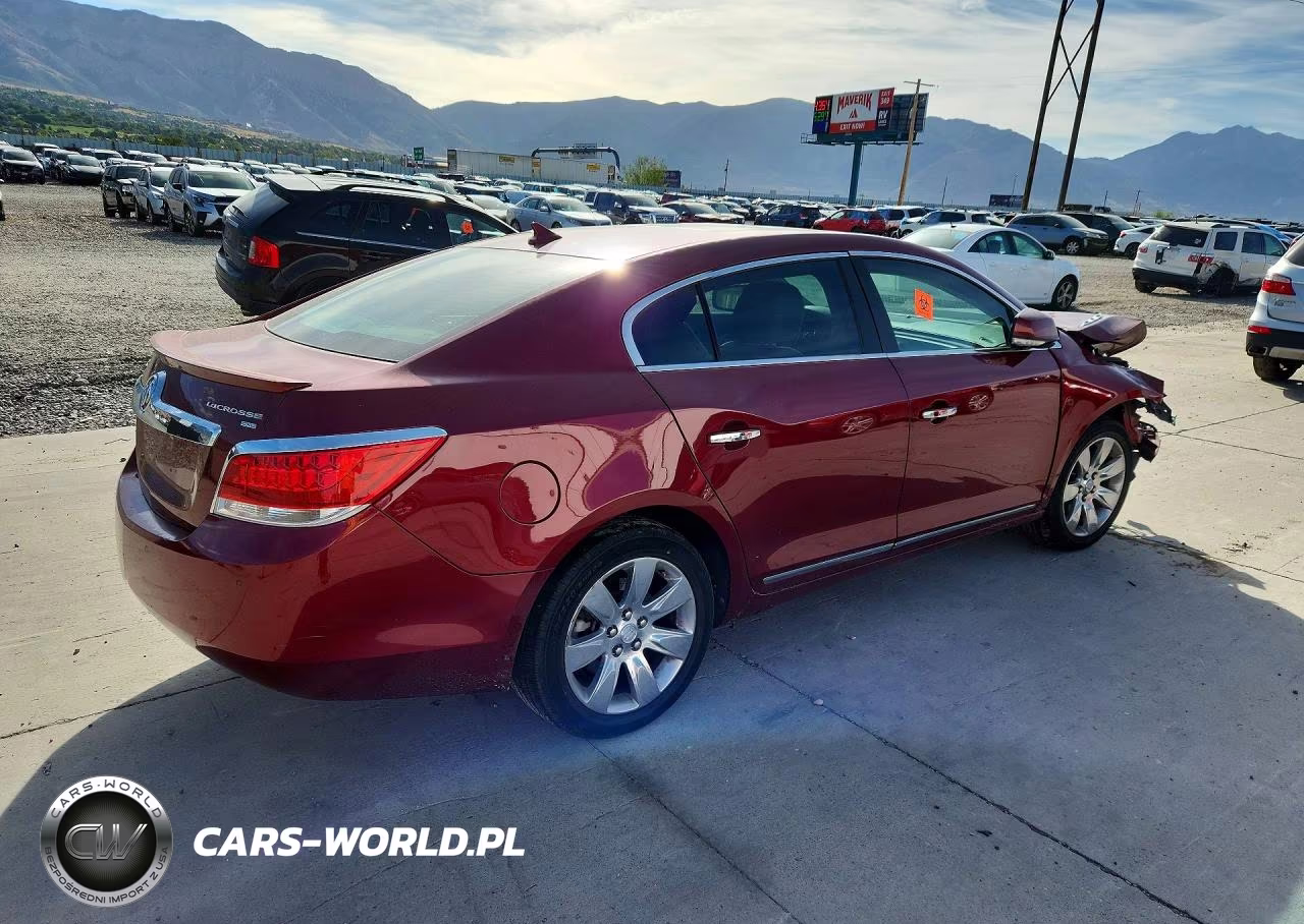2010 Buick Lacrosse Cxl VIN:1G4GD5GGXAF270611 - 3