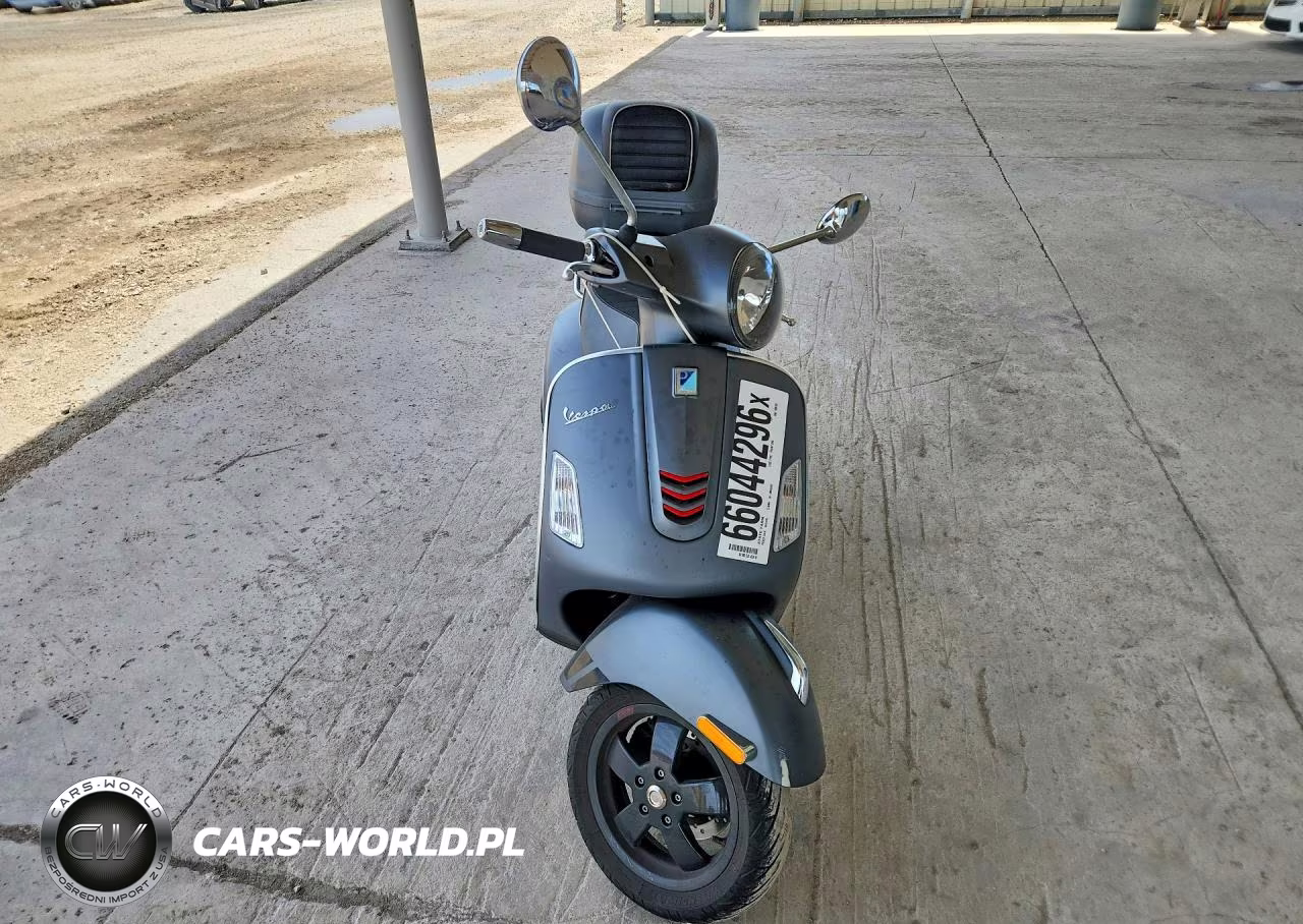 2018 Vespa Gts 300 VIN:ZAPMA39L4J5200783 - 2