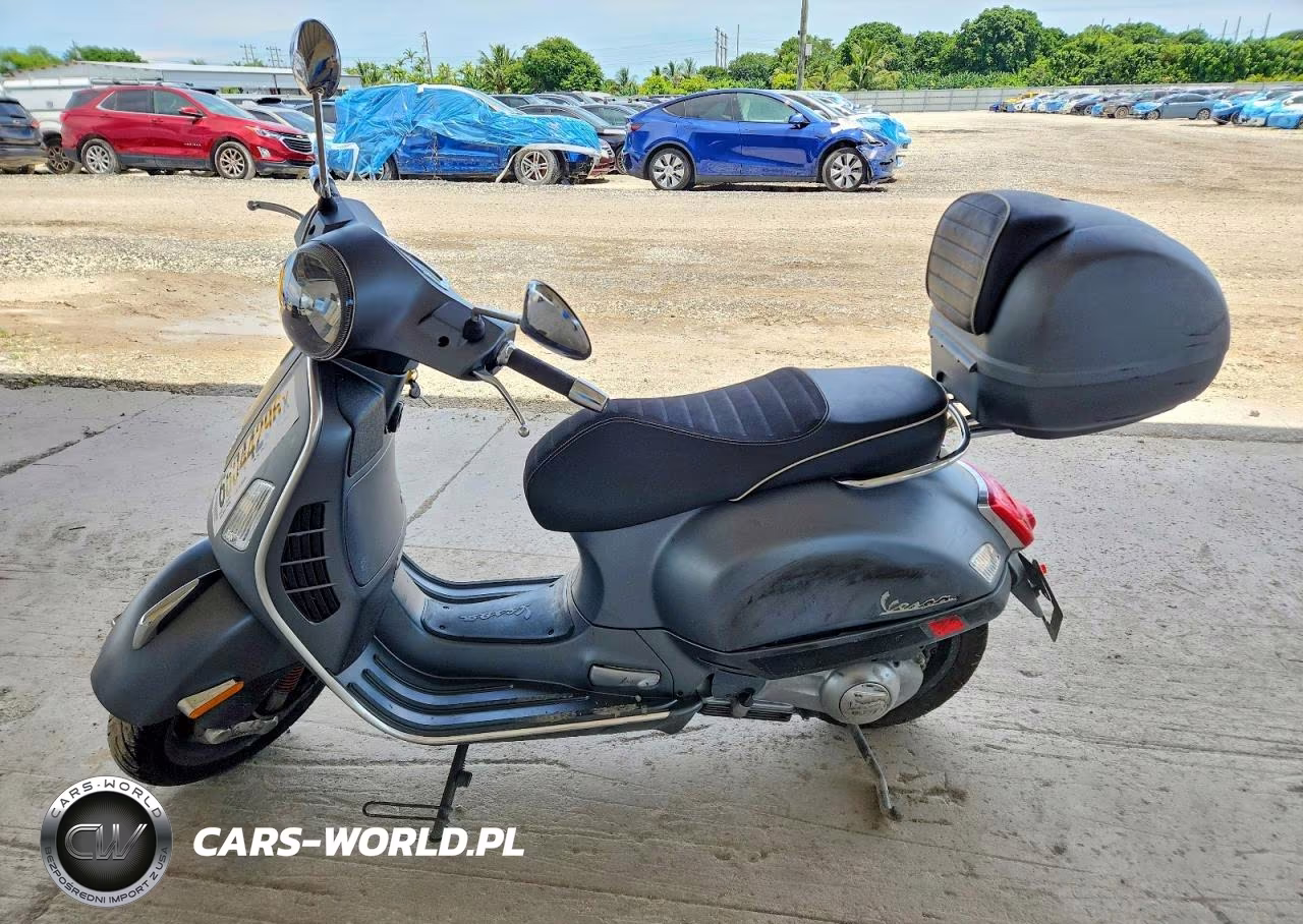 2018 Vespa Gts 300 VIN:ZAPMA39L4J5200783 - 3