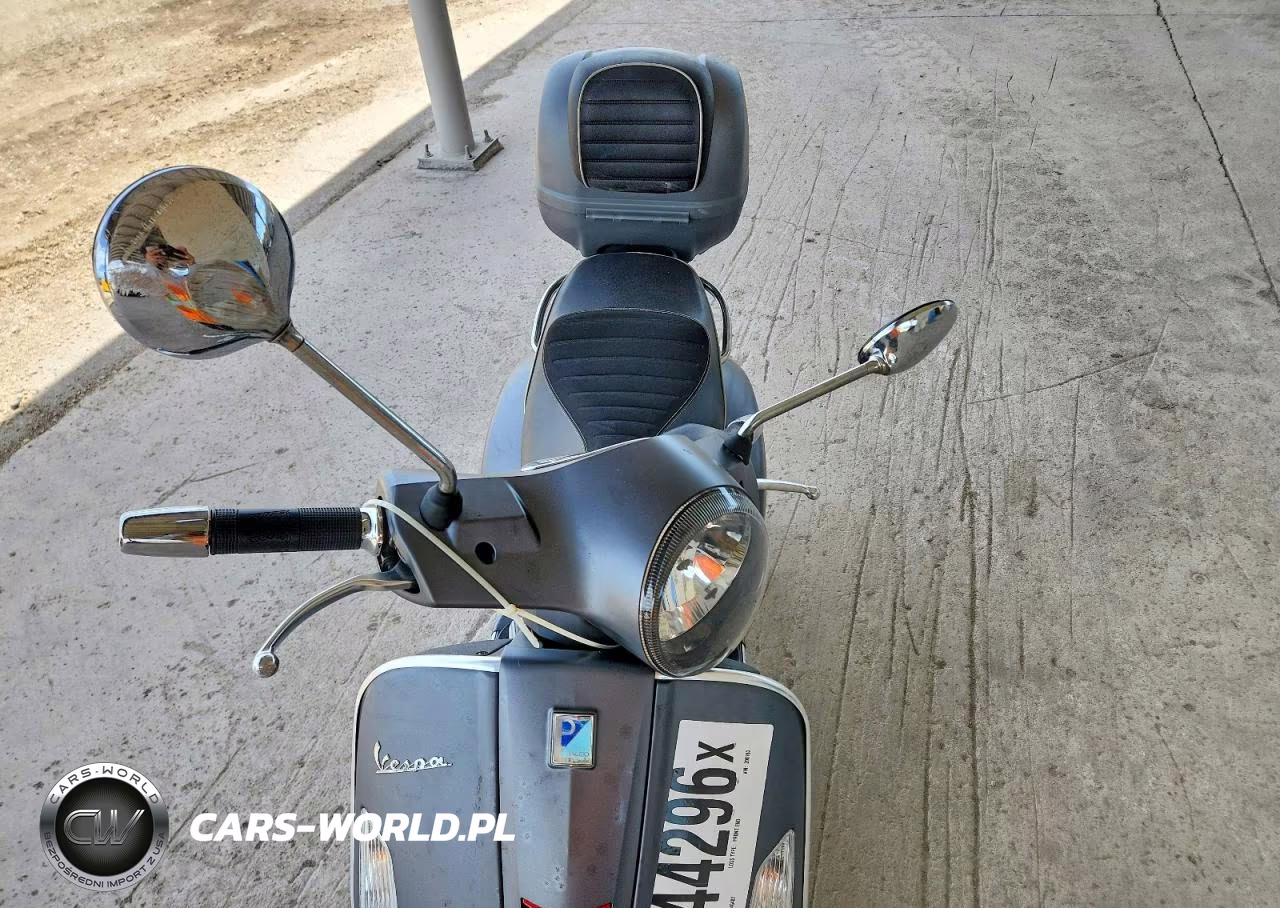 2018 Vespa Gts 300 VIN:ZAPMA39L4J5200783 - 5