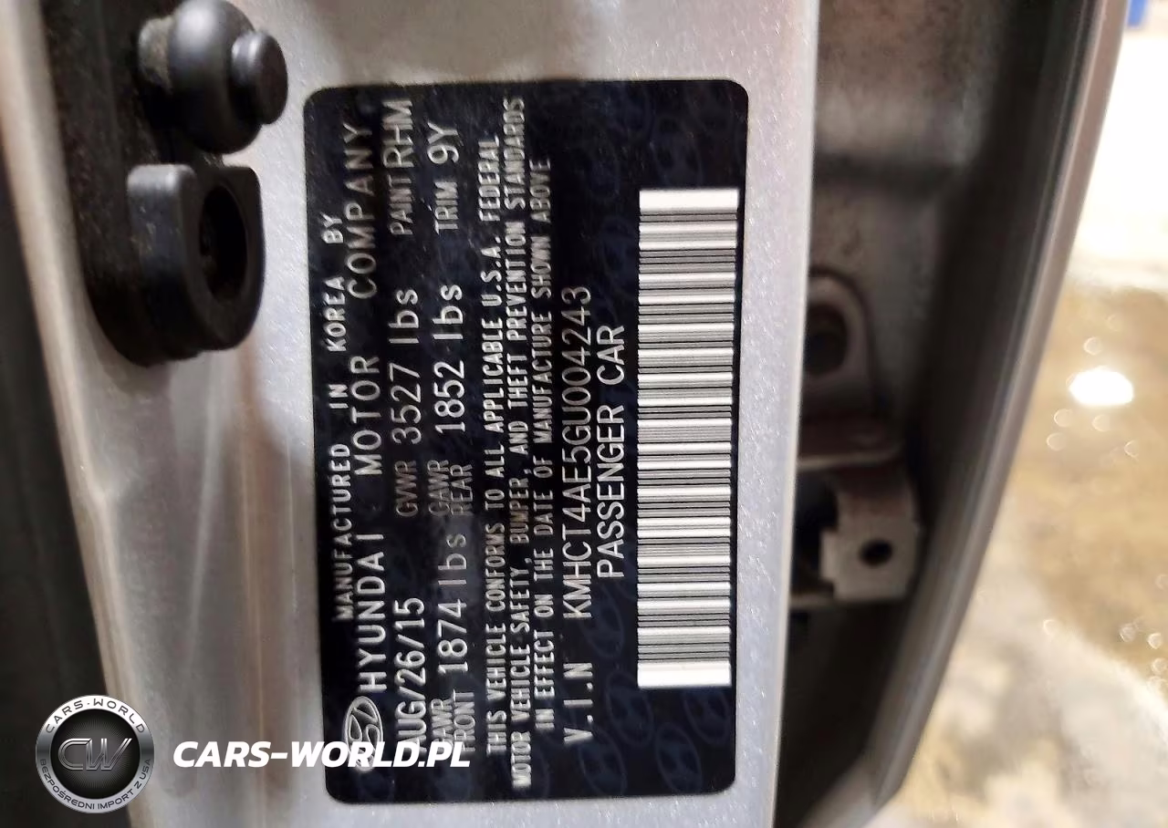 2016 Hyundai Accent Se VIN:KMHCT4AE5GU004243 - 12