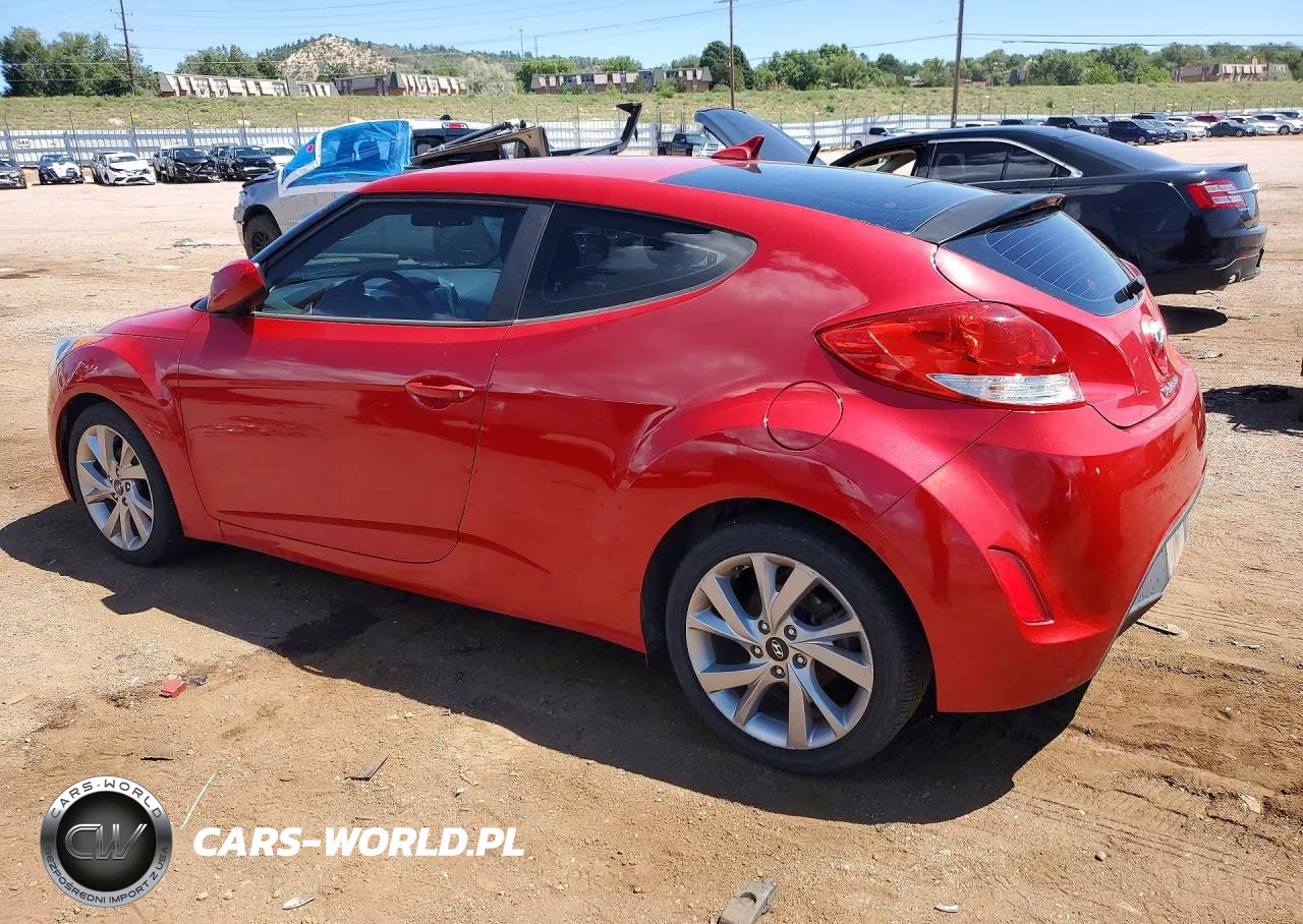 2017 Hyundai Veloster Base VIN:KMHTC6AD5HU316986 - 2
