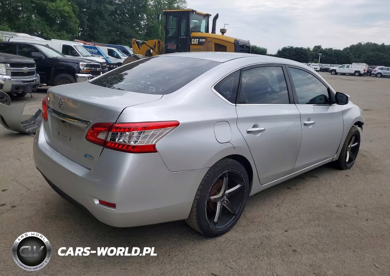 2014 Nissan Sentra Sv VIN:3N1AB7AP8EL659699 - 3