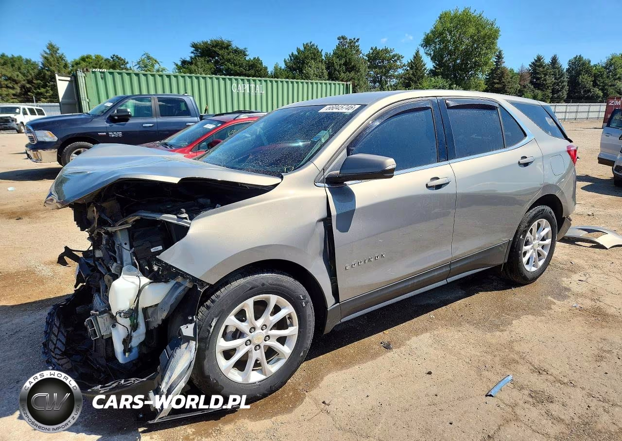 2018 Chevrolet Equinox Lt VIN:3GNAXJEV7JS638581 - 1