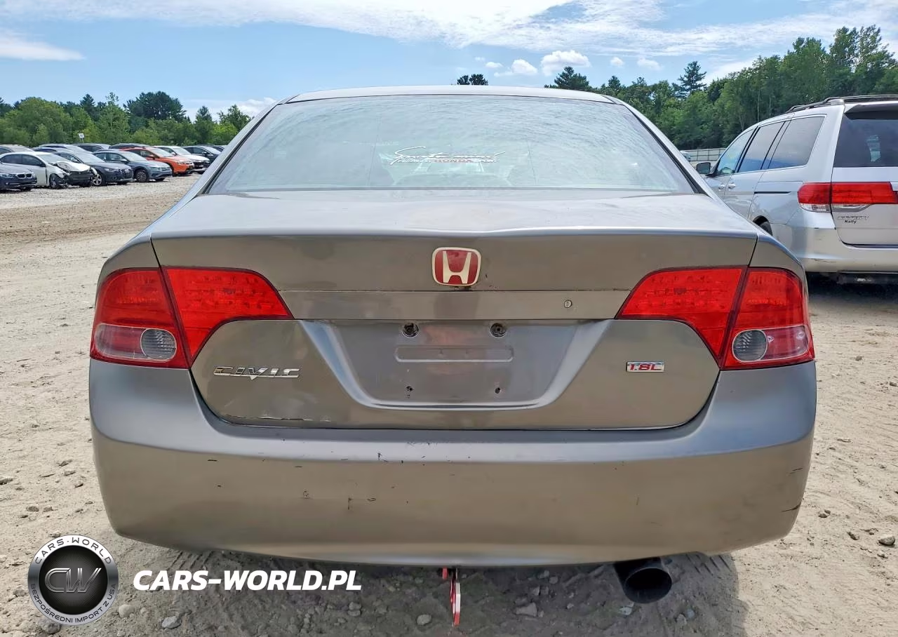2007 Honda Civic Lx VIN:2HGFA16567H300102 - 6