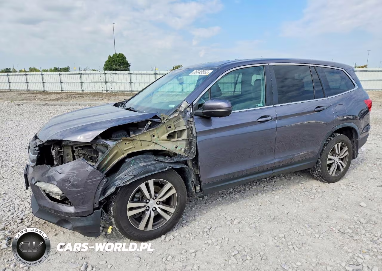 2018 Honda Pilot Exl VIN:5FNYF6H55JB022194 - 1