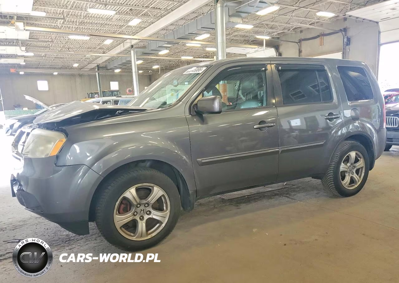 2012 Honda Pilot Exl VIN:5FNYF4H58CB069520 - 1